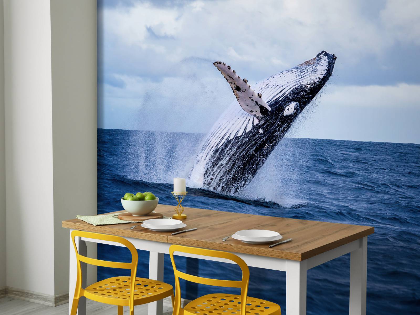 Springende walvis