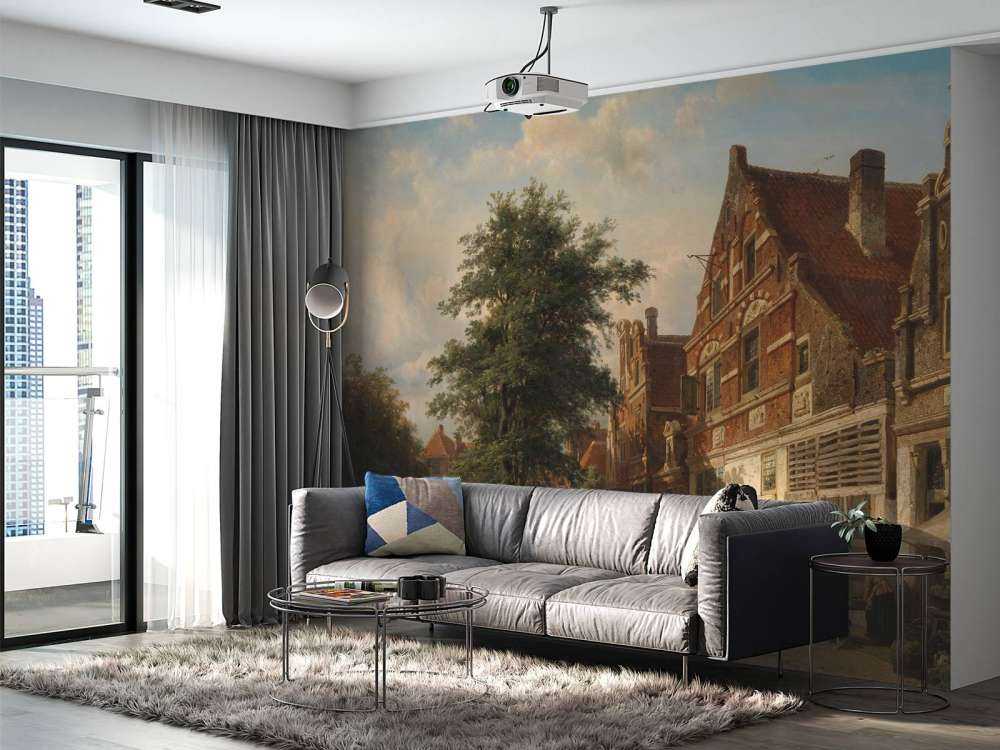 De Zuiderhavendijk in Enkhuizen