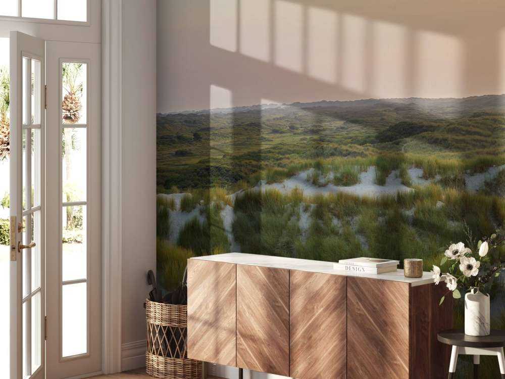 Zonsondergang in de duinen