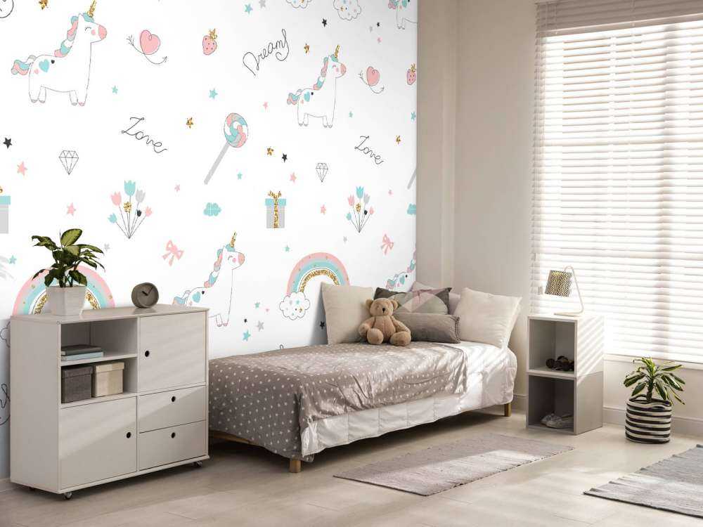 Eenhoorns, regenbogen en glitters