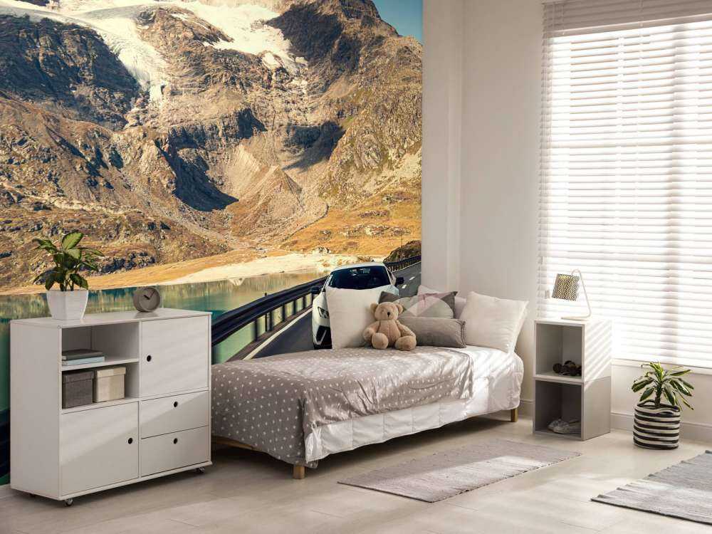 Lamborghini Huracán in de bergen