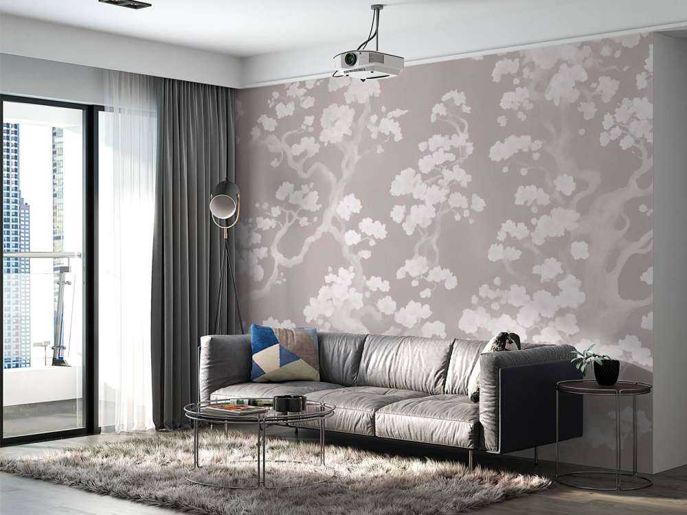 Wonderful blooming forest - pink