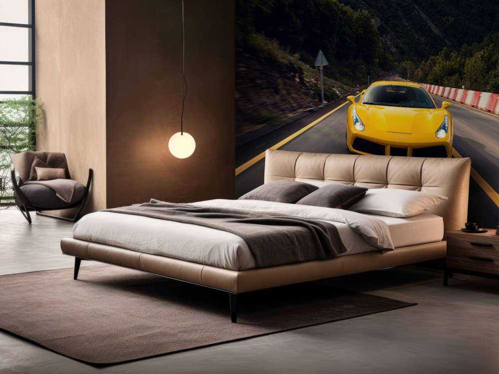 Snelheid door groene bergpassen