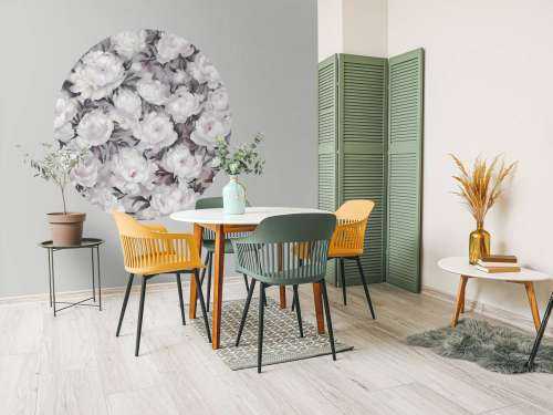 Peonie`s Wall Black