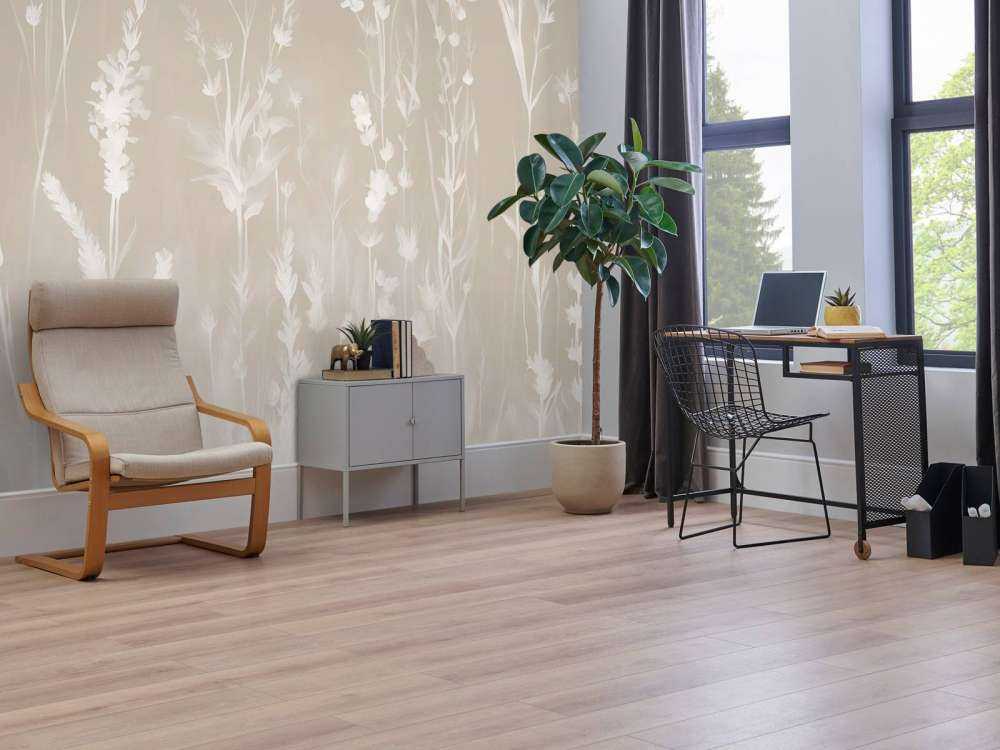 Lavender Glade Seamless Sand Beige