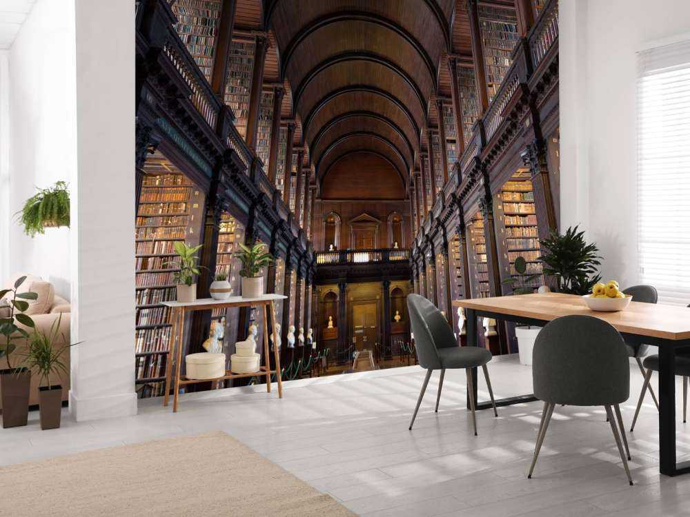 Klassieke Boekenzaal met Bogen