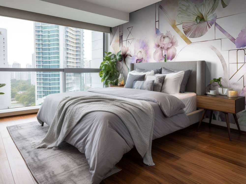 Watercolor Geometry Pink