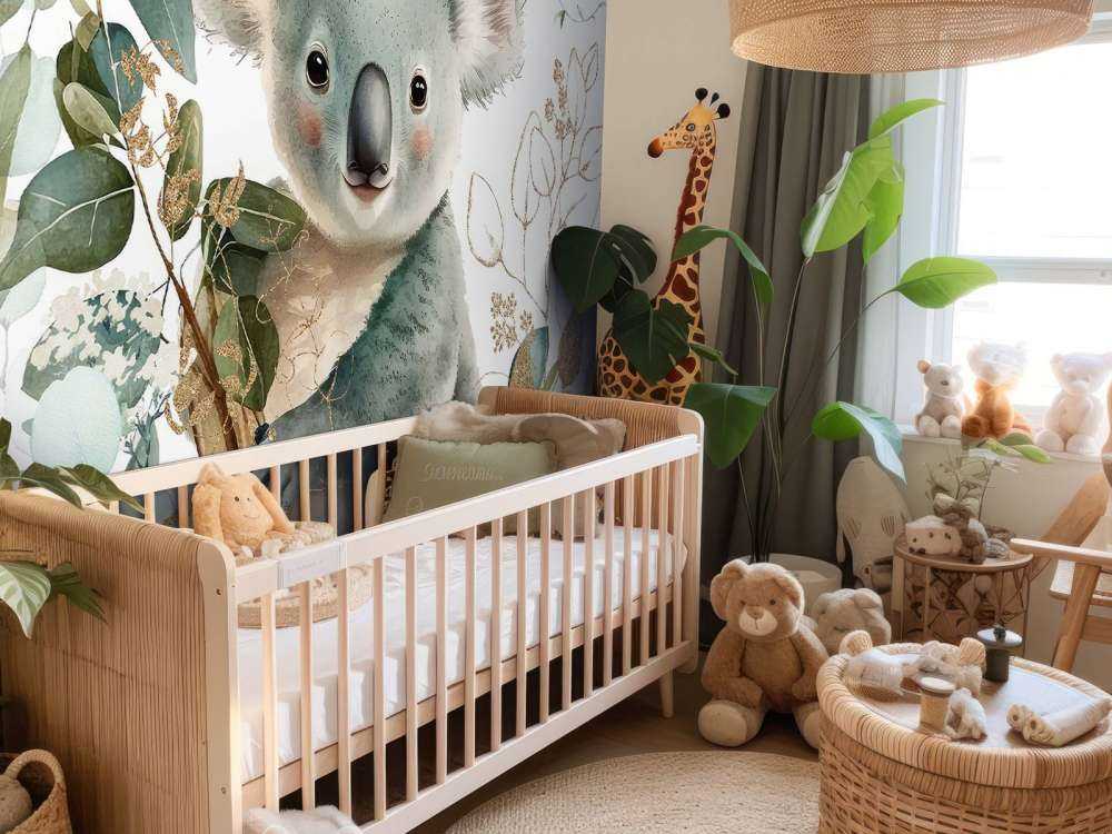 Schattige koala in eucalyptus