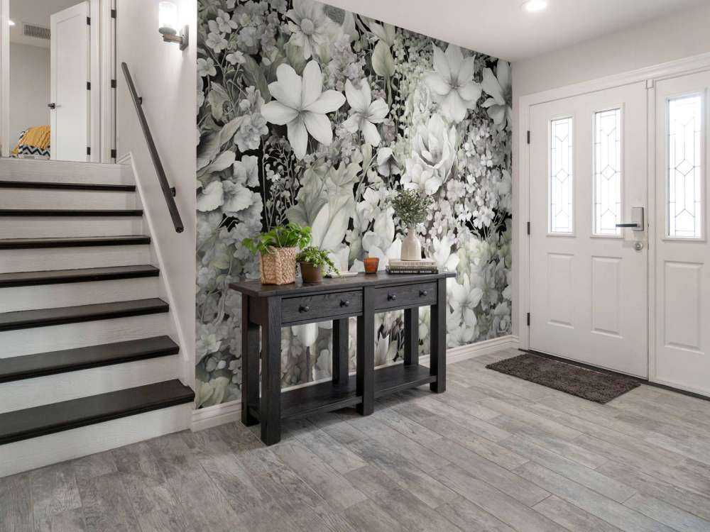 Flower festivalSEAMLESS Light Brown