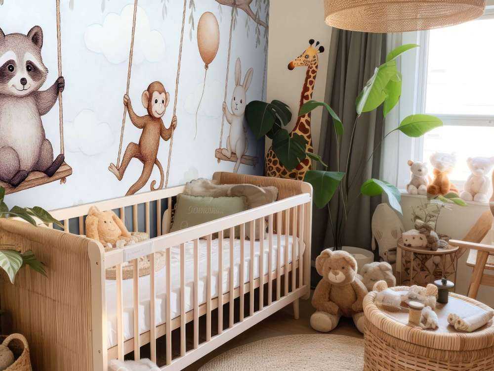 Schommelpret met bosvriendjes