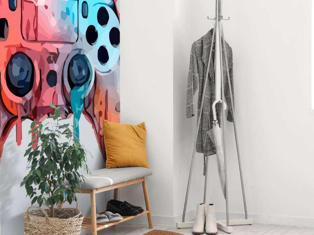 Watercolor Gamer Splash