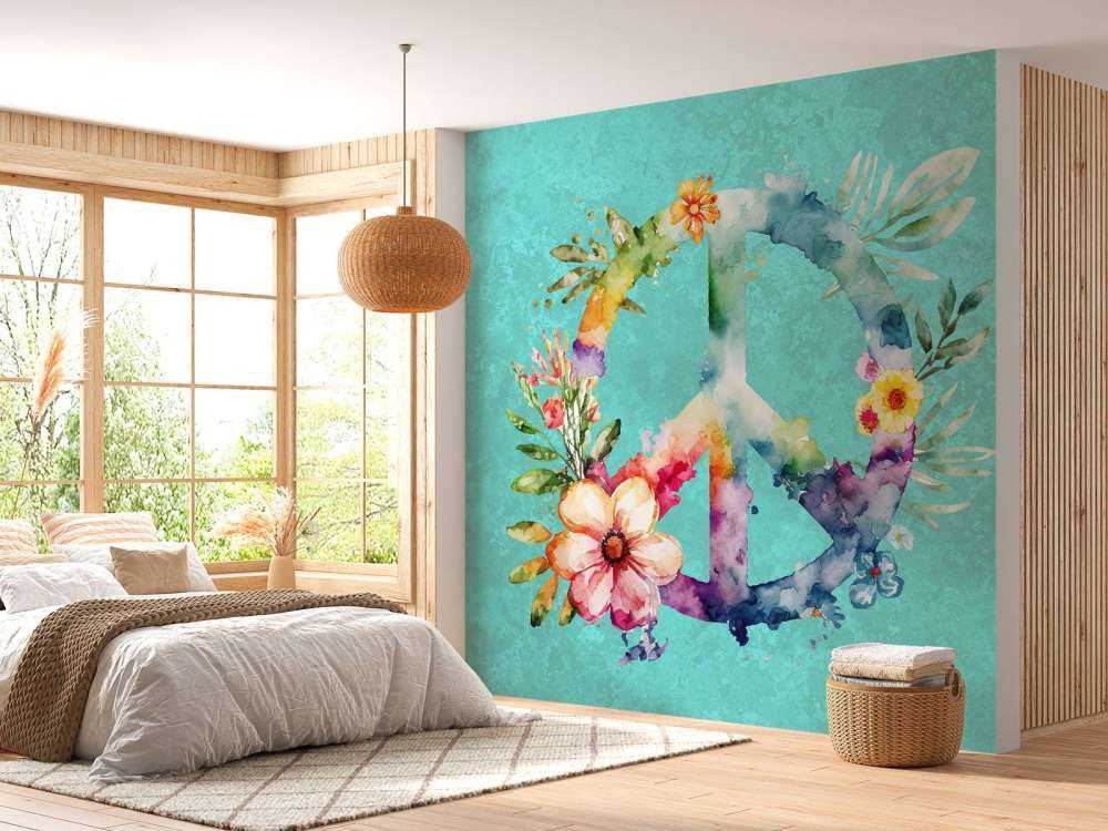 Flower power peace
