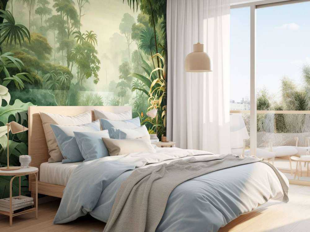 Tropical rainforest botanical escape