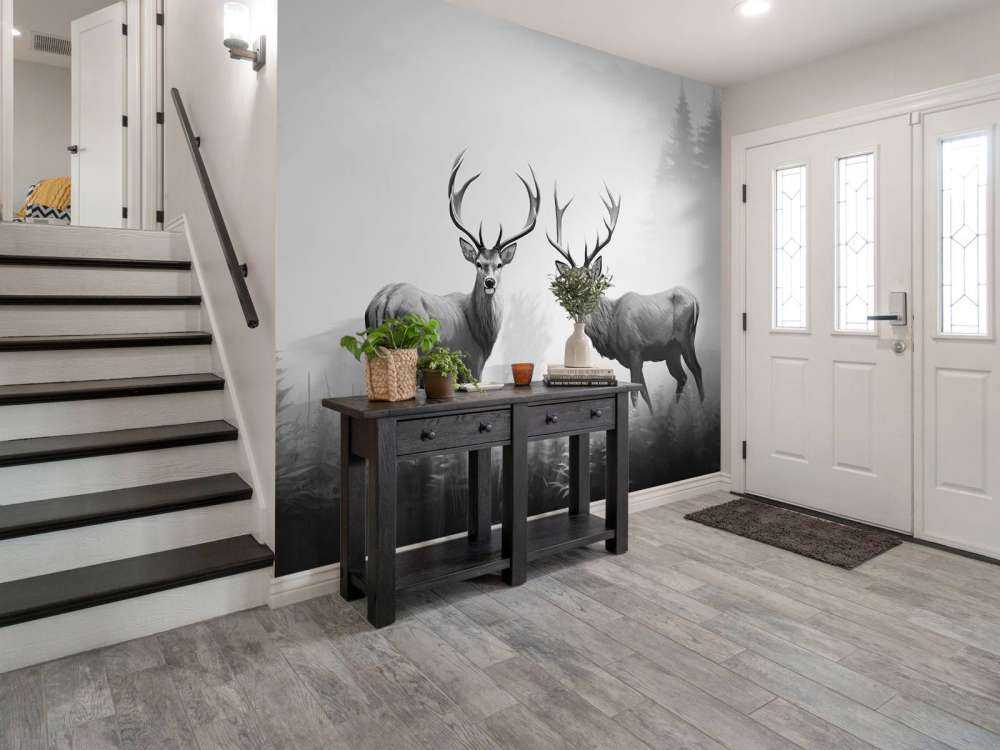 Mistige Woudherten Symmetrie