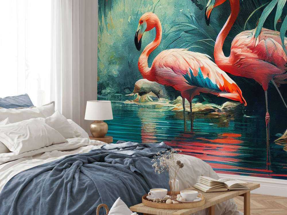 Flamingo Oase Ontwaken