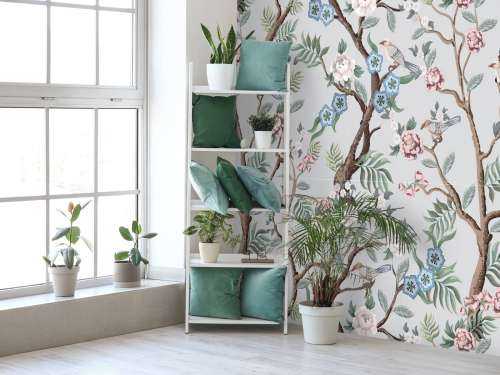 Bloemen patroon, pastel