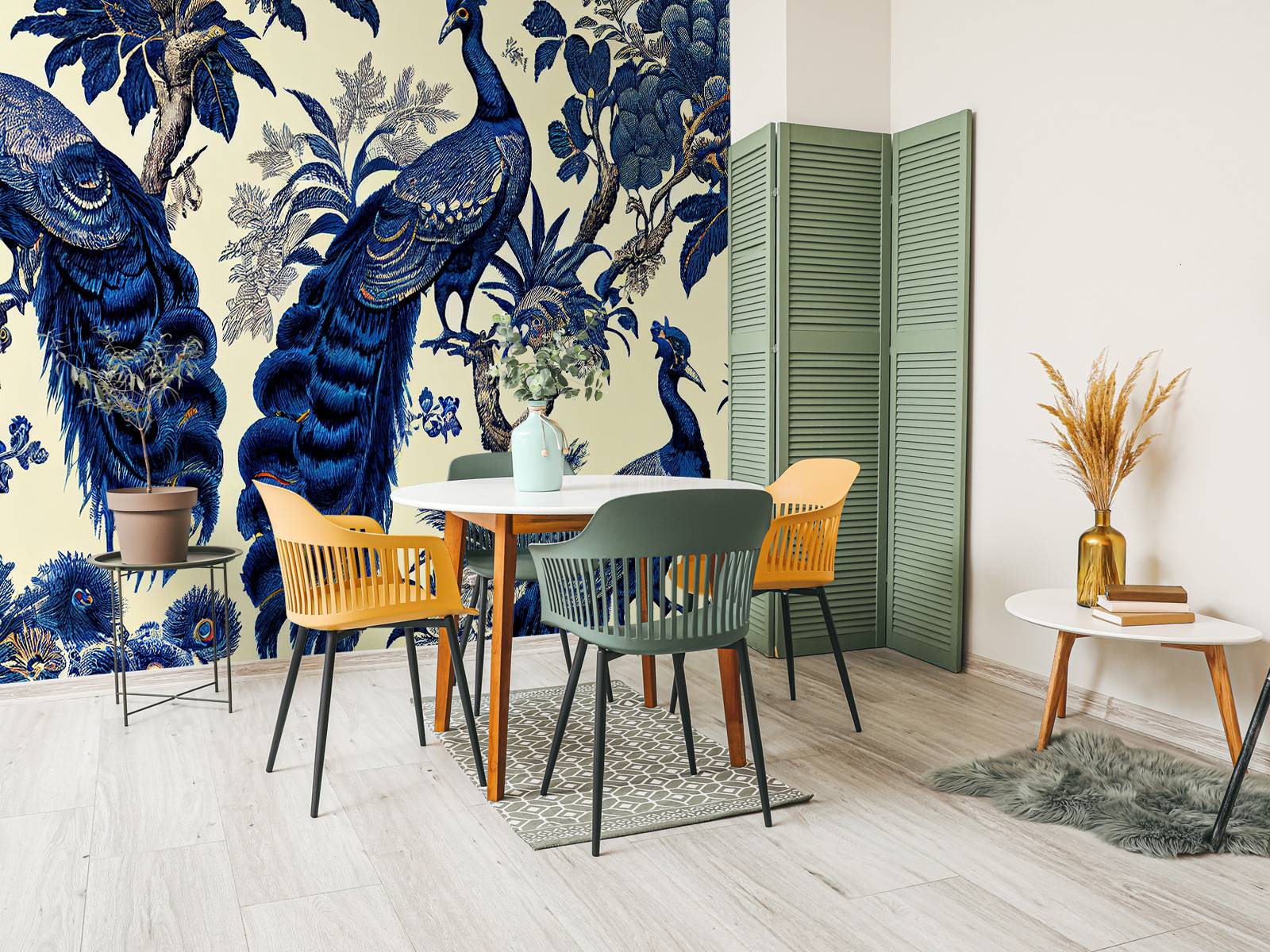 Koninklijk Blauwe Pauwpracht