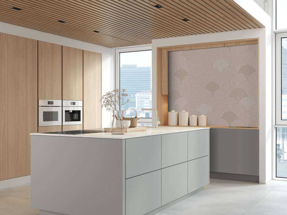 Boho Arches & Curves - terracotta peach