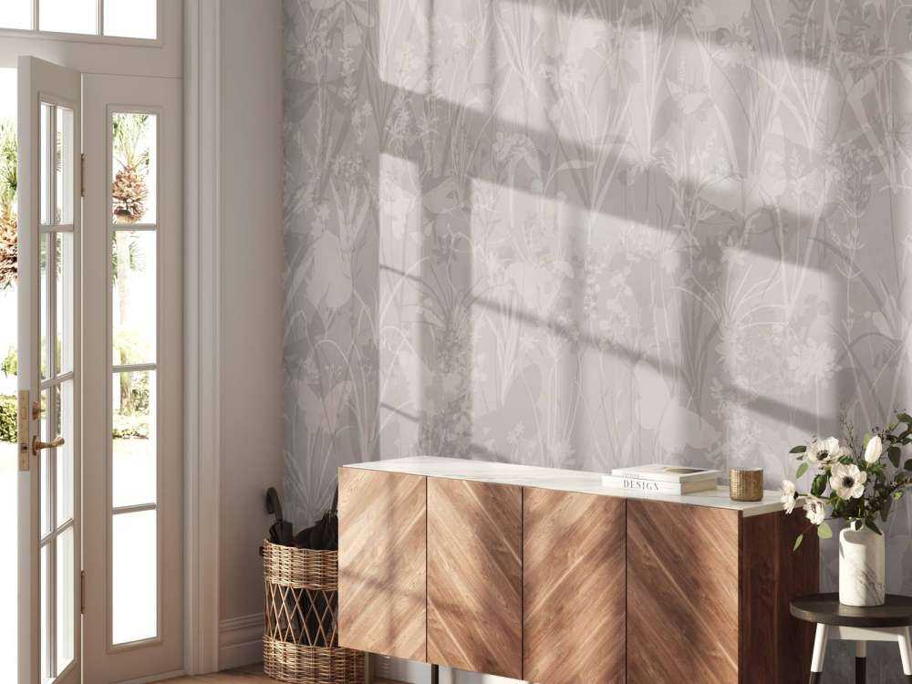 Herbals and Butterflies Double Silhuet 1