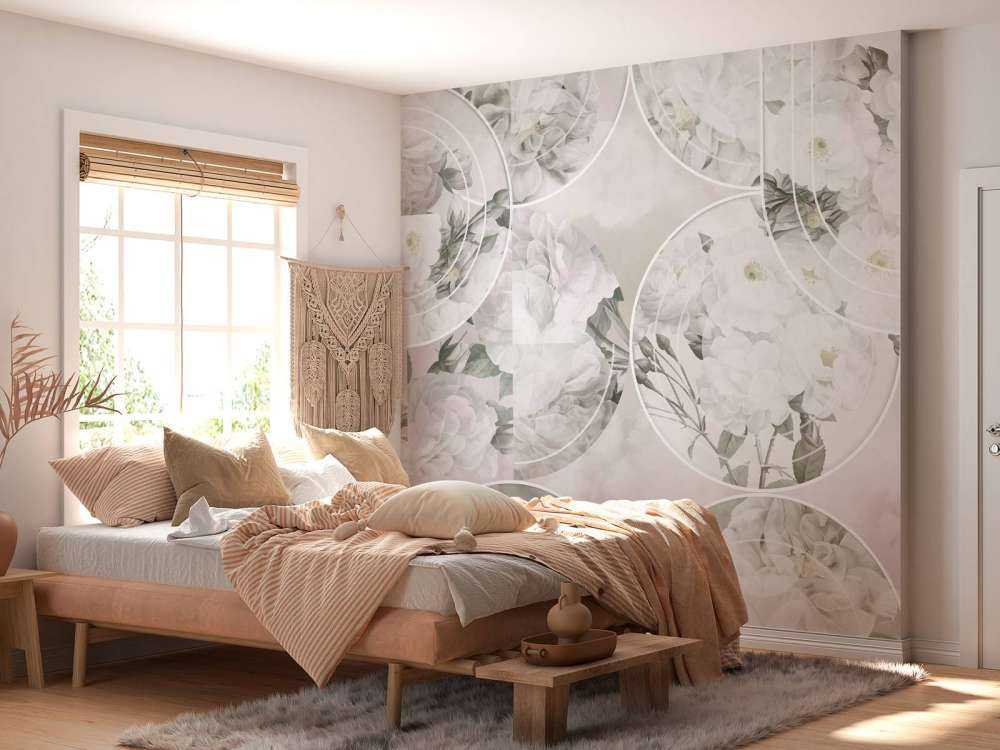 Timeless Floral Elegance - Soft White