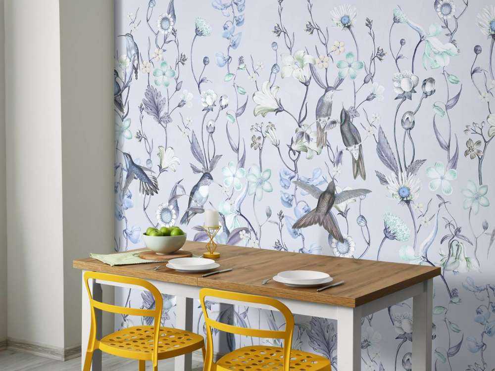 Ethereal Spring - Sky Blue Delight