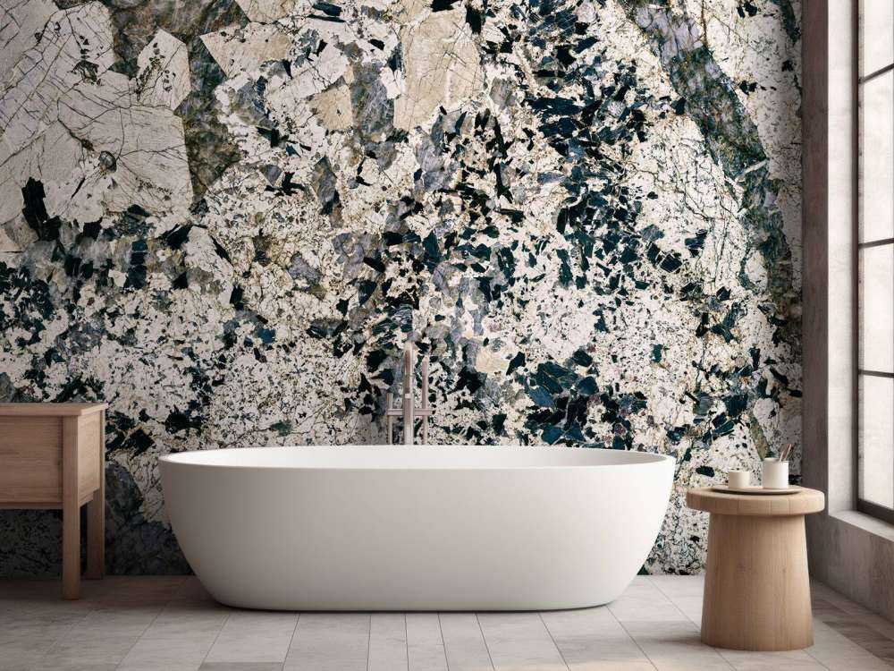 Marmer met blok structuur