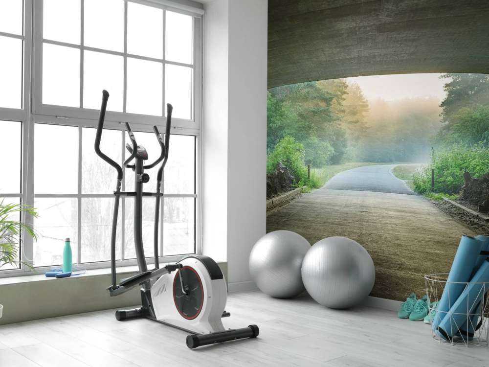 Zon aan het einde van een tunnel