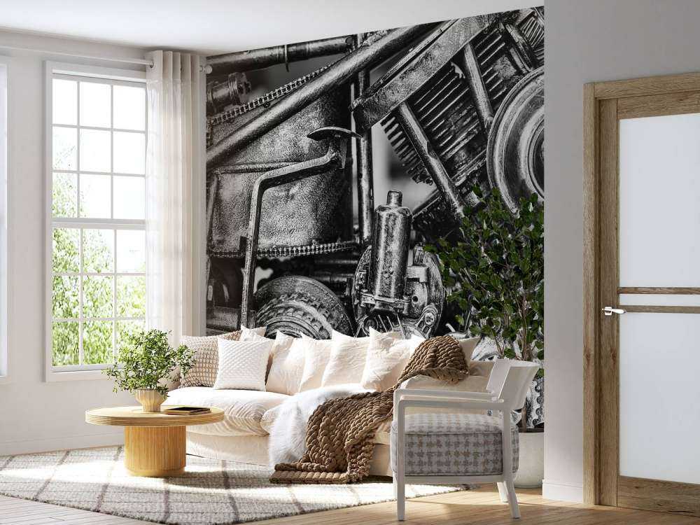 Motorblok van een motor