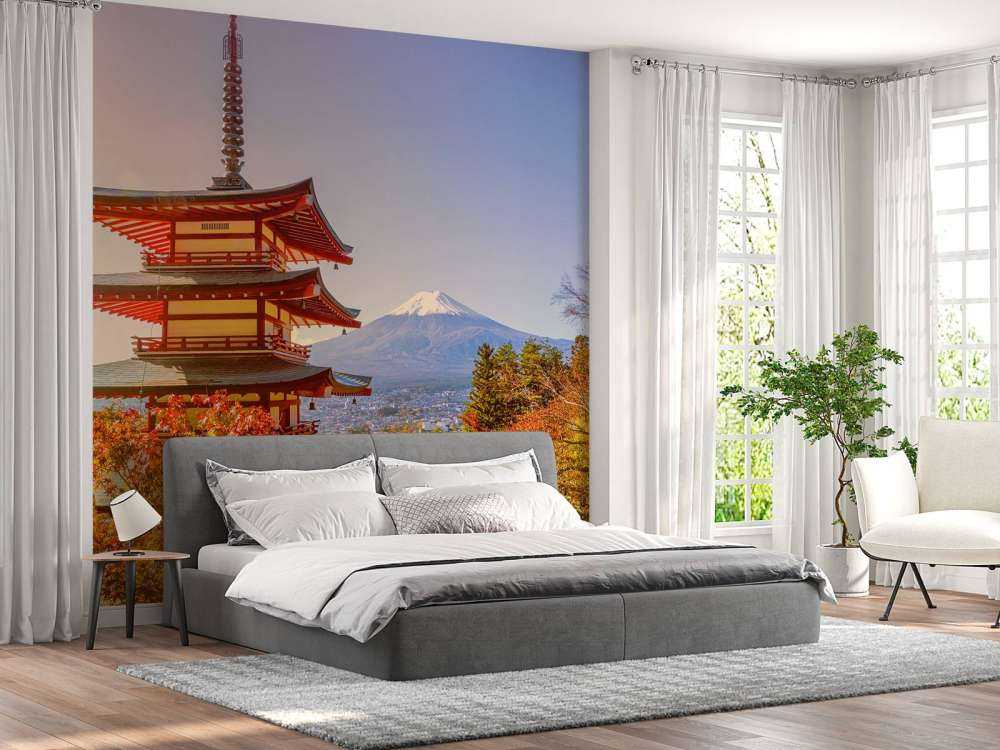 Fuji en Chureito Pagoda