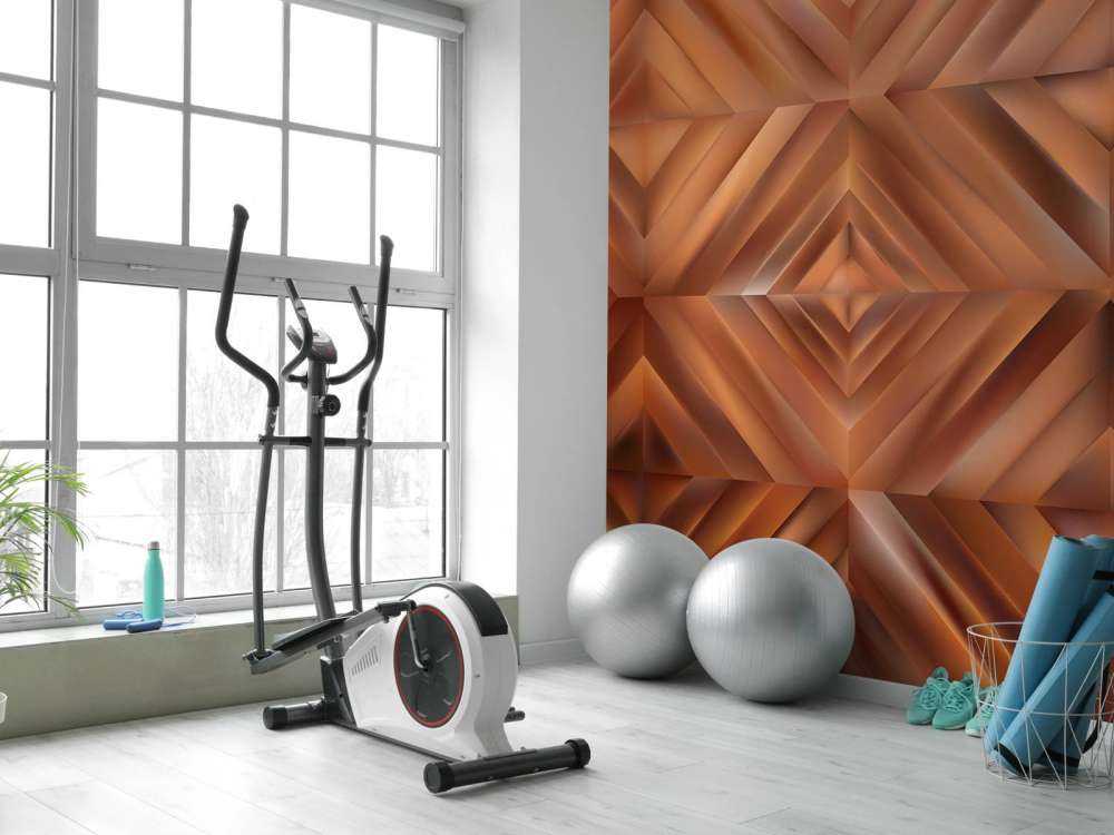 Abstract koperen achtergrond