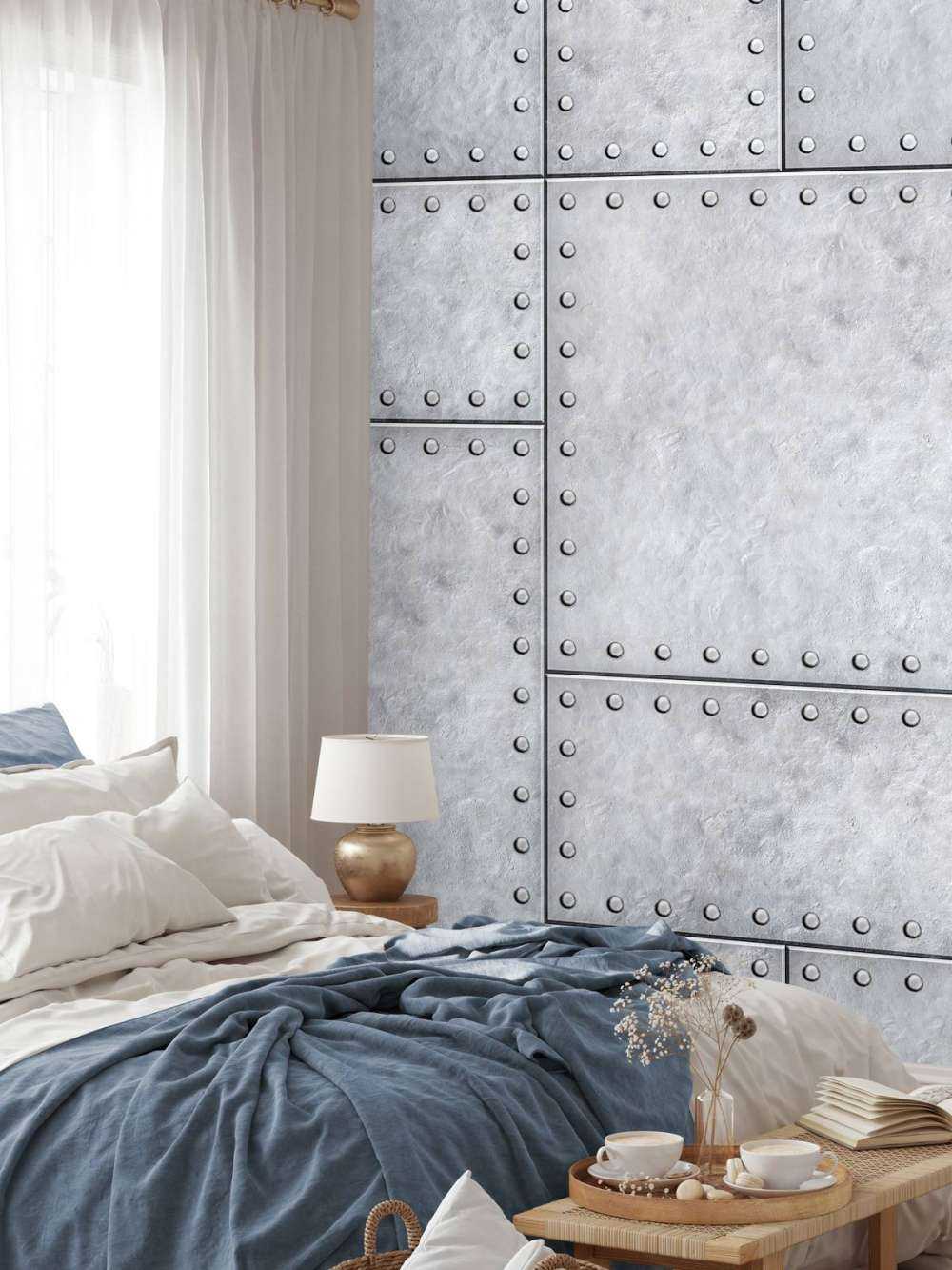 Gepantserde metalen plaat