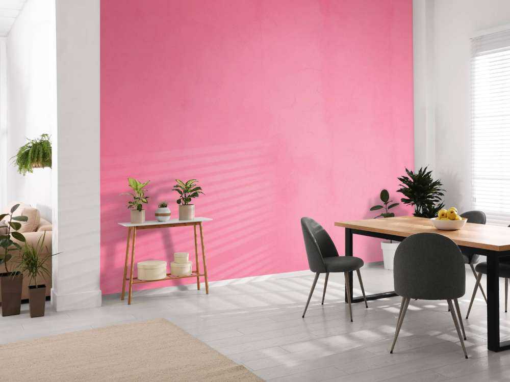 Glinsterend blush beton
