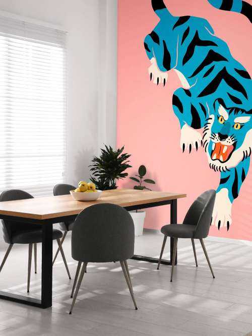 Blauwe tijger