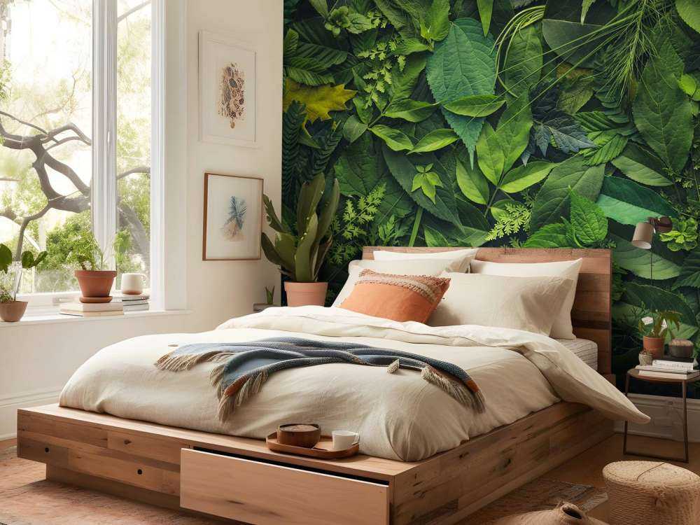 Achtergrond van bladeren