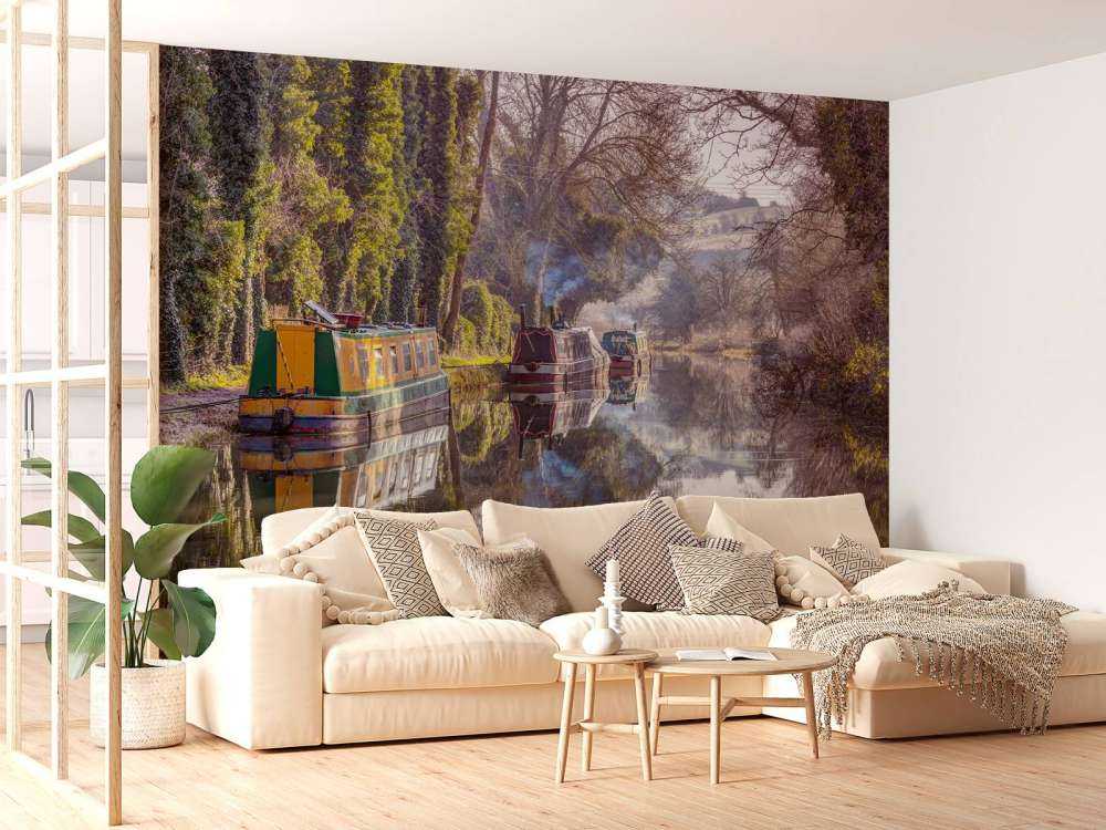 Kanaal in Kintbury