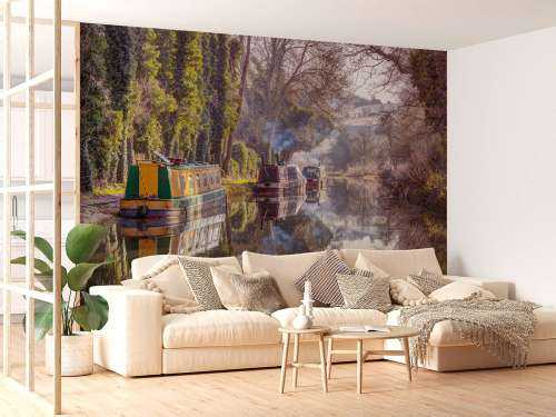 Kanaal in Kintbury