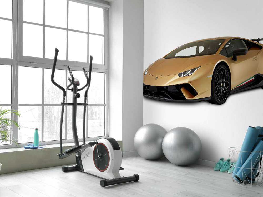 Lamborghini Huracán - Rechter voorkant wit