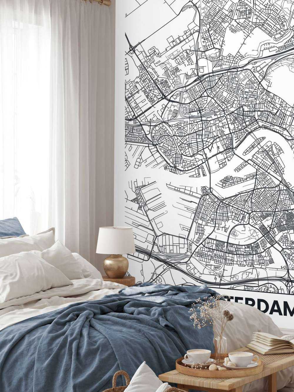 Rotterdam vector plattegrond