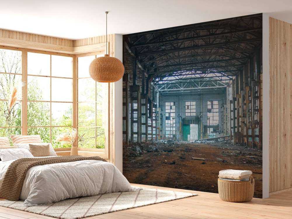 Verlaten fabriekshal