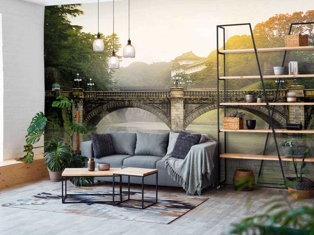 Nijubashi brug in Tokyo