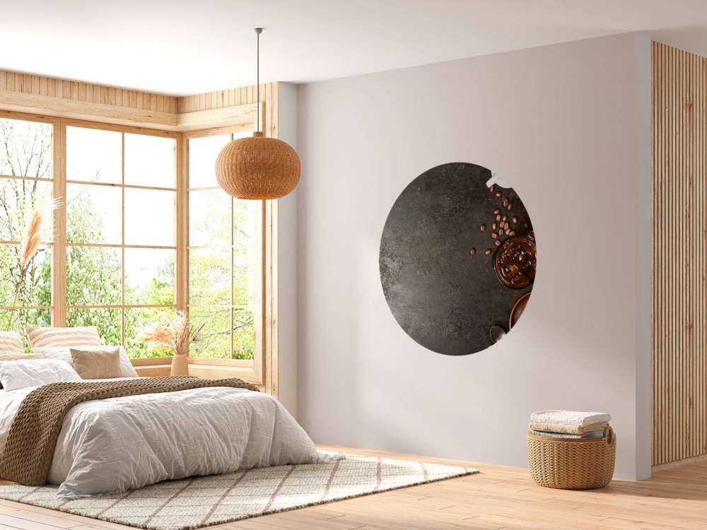 Koffie bereiden van bovenaf