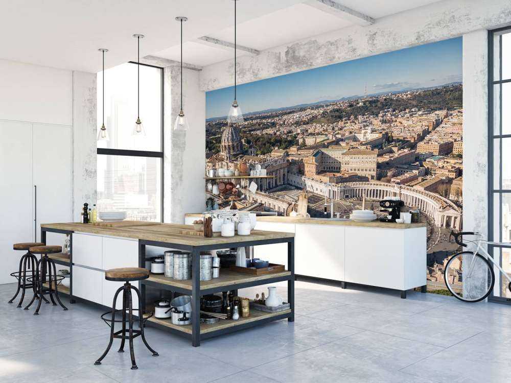 Vaticaanstad met kerst