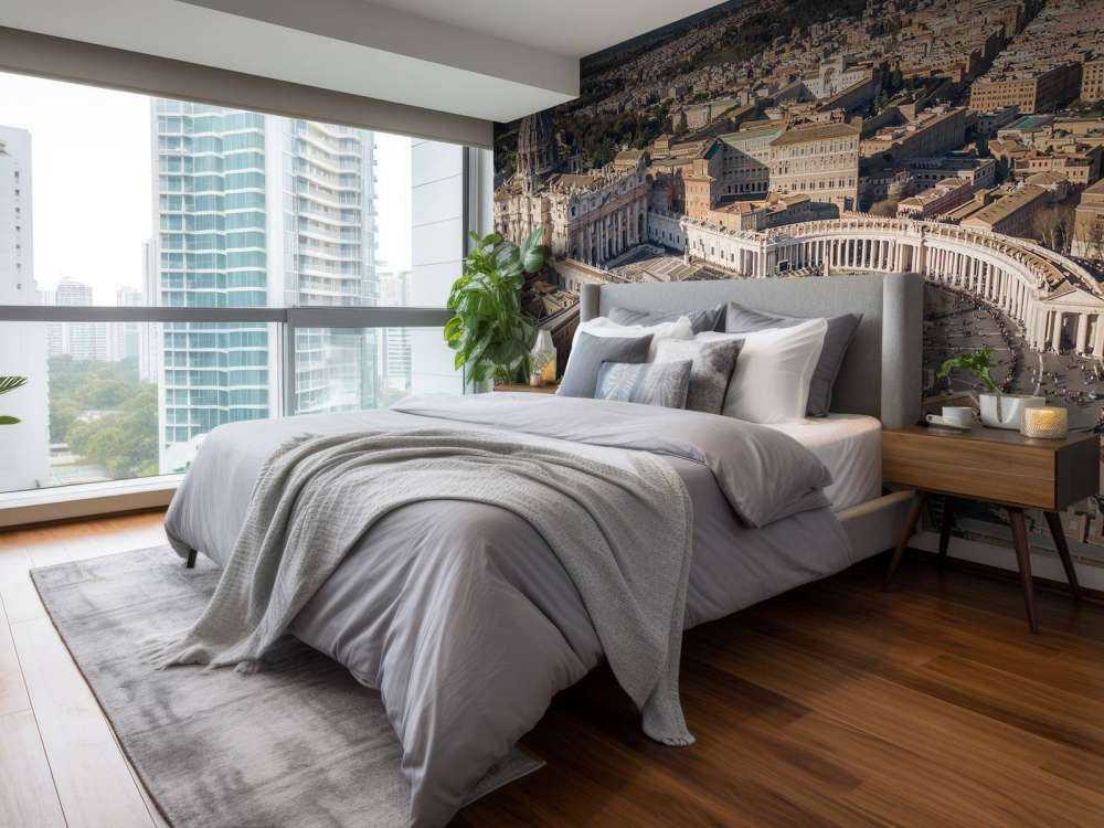 Vaticaanstad met kerst