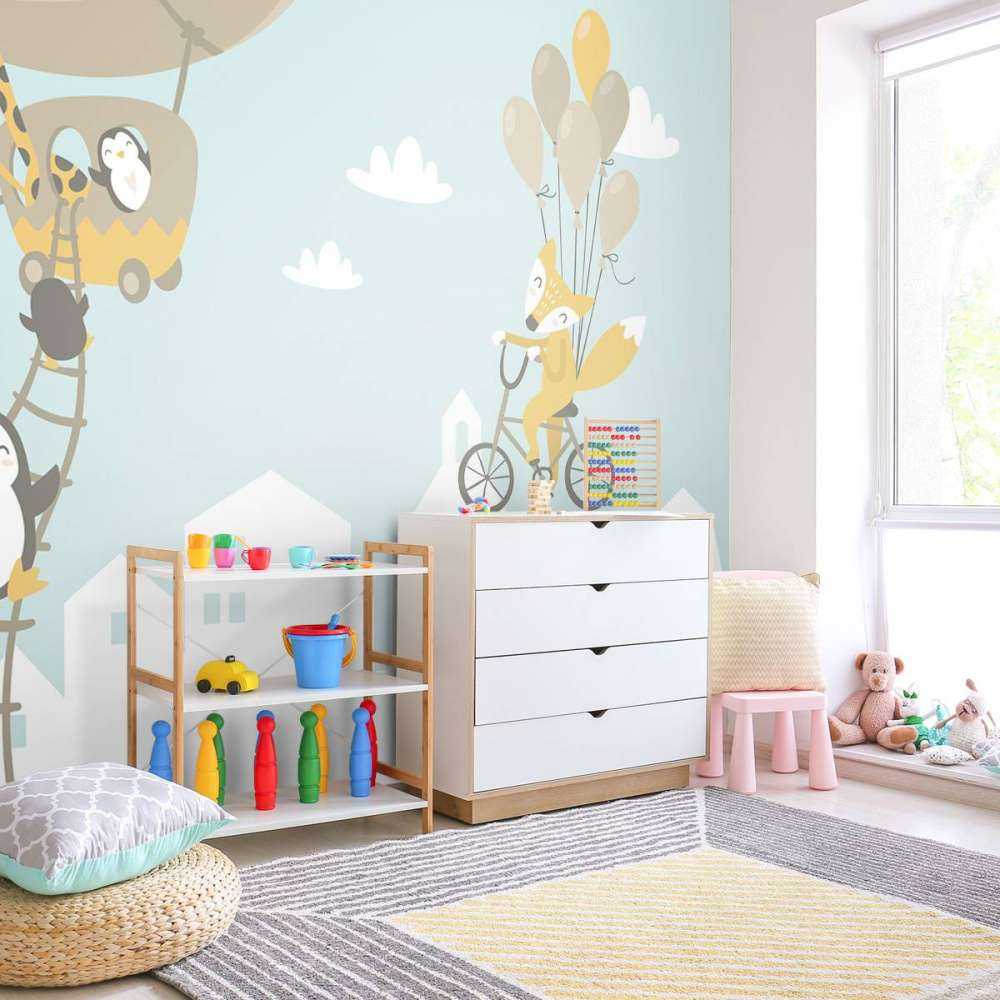 Dieren met ballonnen