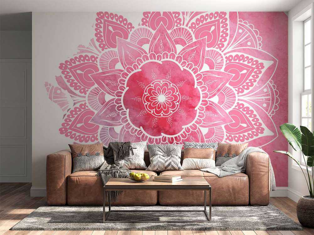 Mandala met bloemenpatroon