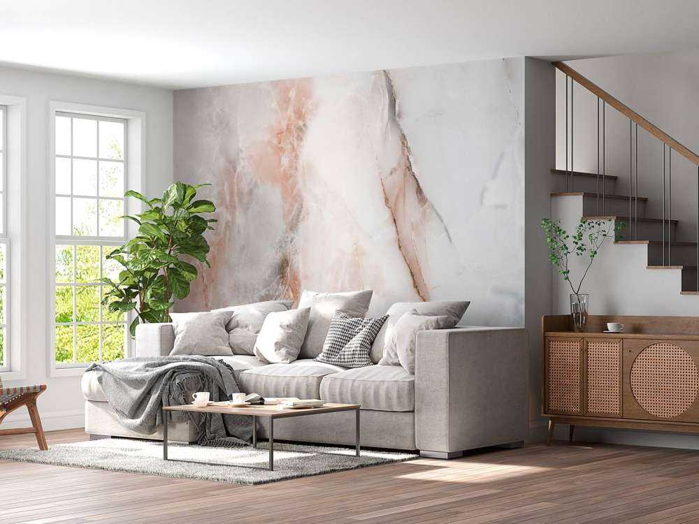 Marmer met roze tint