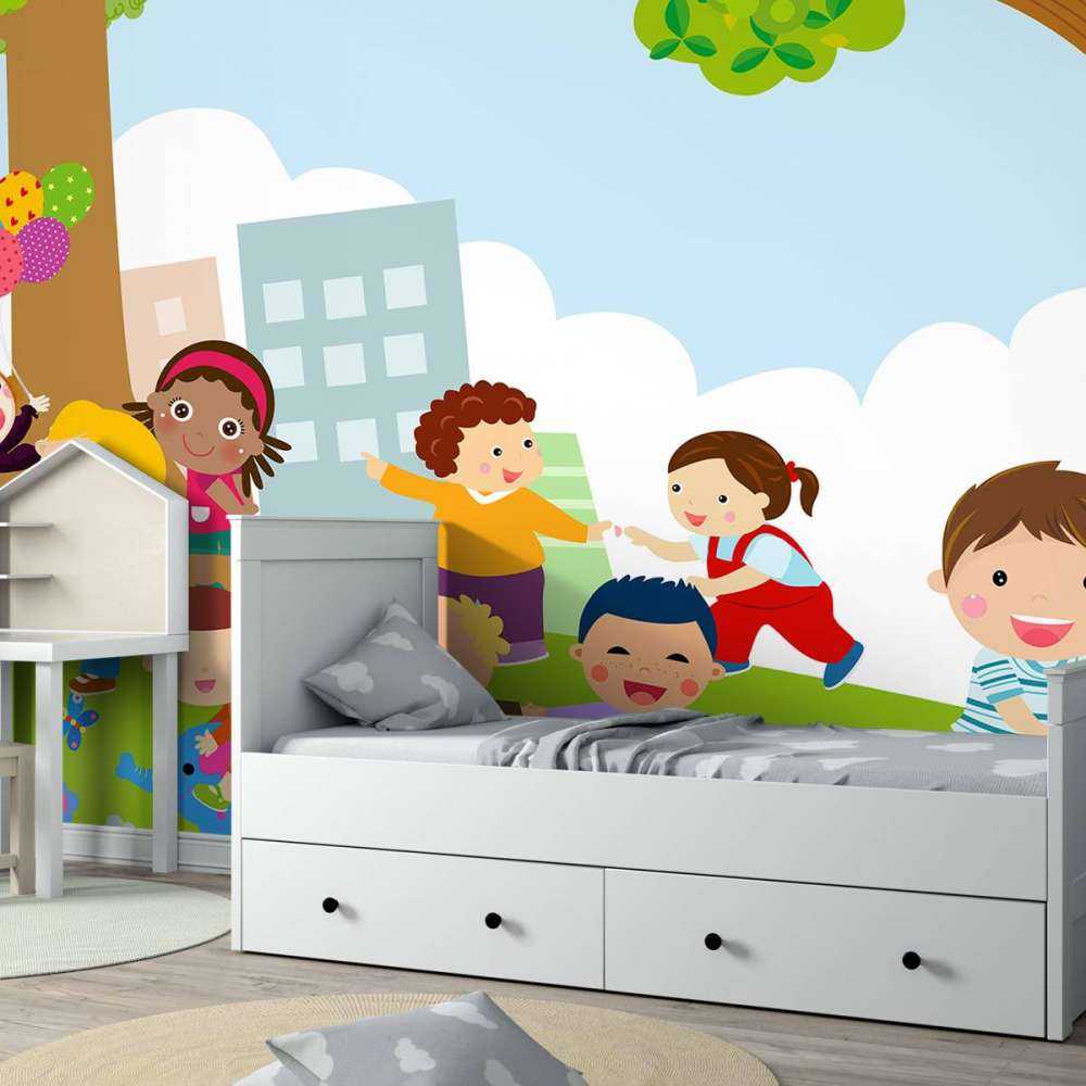 Kinderen aan het spelen