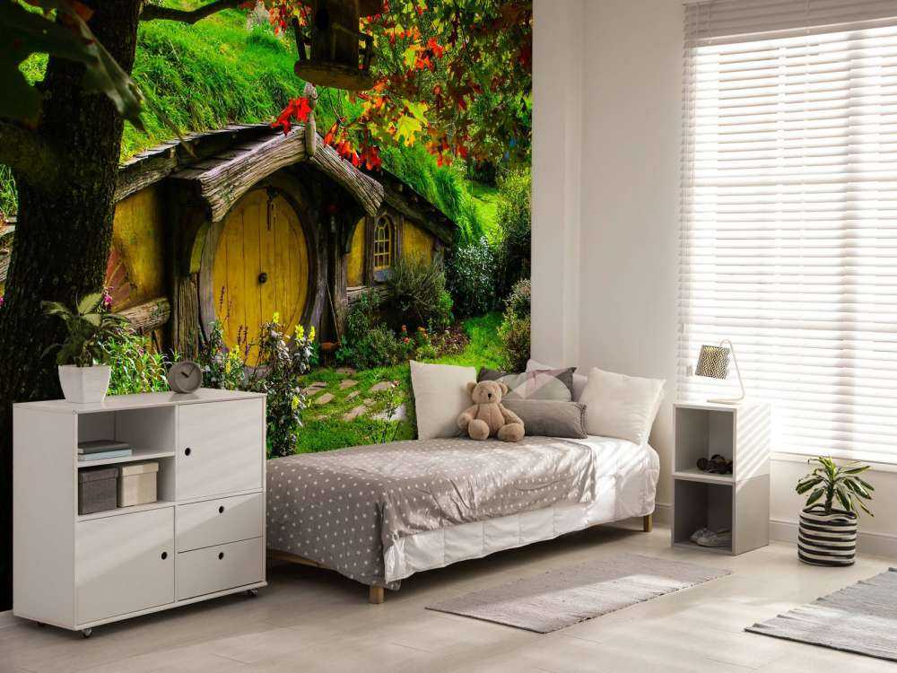 Sprookjeshuis in het bos