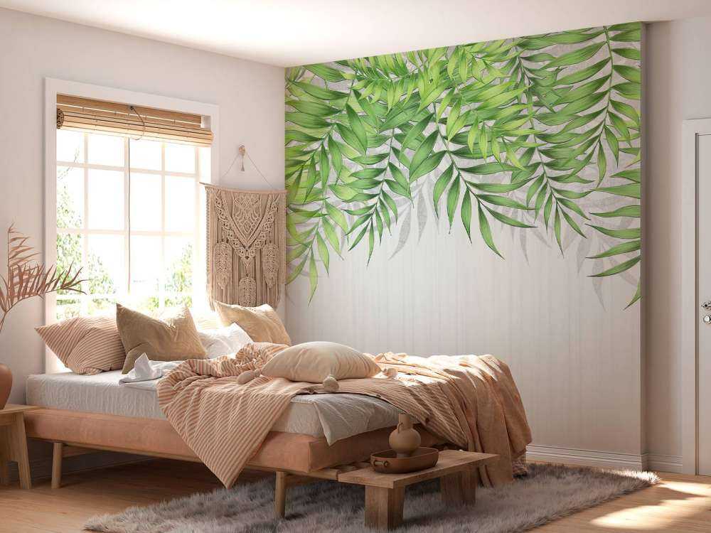 Tropische bladeren tekstuur