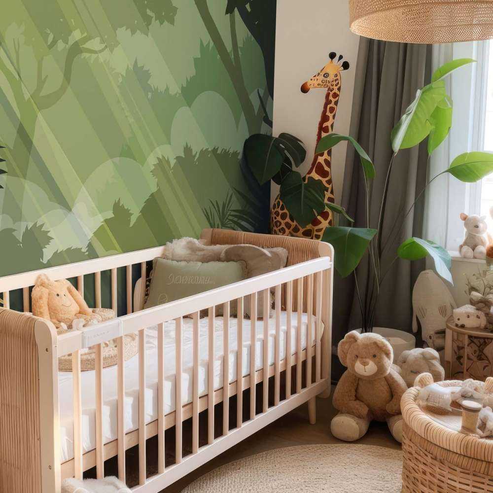 Illustratie groene jungle